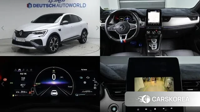 Renault Korea (Samsung) XM3 2023 Белый из Кореи