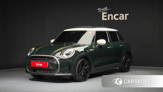 Mini Cooper 2022 Темно-зеленый из Кореи