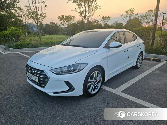Hyundai Avante AD 2018 Белый из Кореи