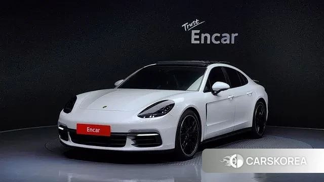 Porsche Panamera (971) 2018 Белый из Кореи