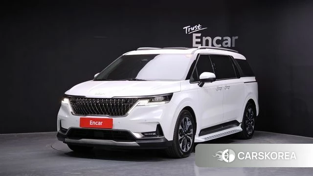 Kia Carnival 4th generation 2021 Белый из Кореи
