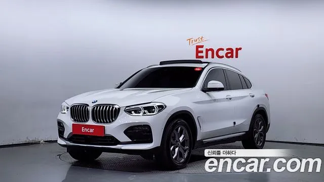 BMW X4 (G02) 2020 Белый из Кореи