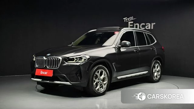 BMW X3 (G01) 2022 Серый из Кореи