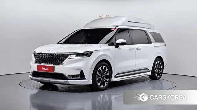 Kia Carnival 4th generation 2021 Белый из Кореи