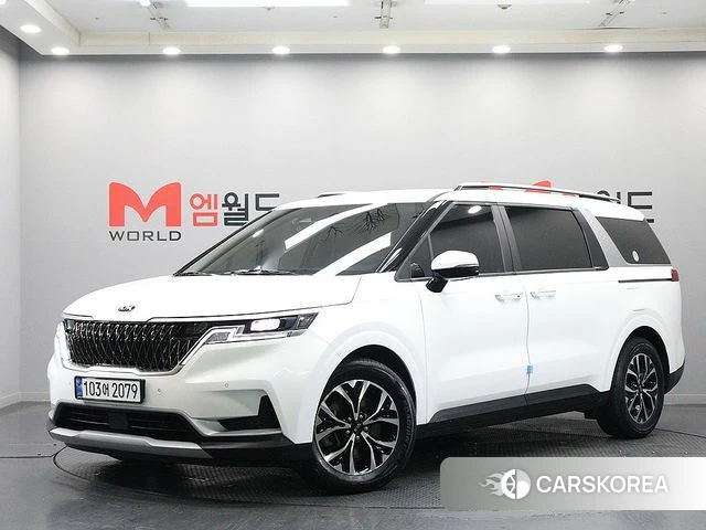 Kia Carnival 4th generation 2021 Белый из Кореи