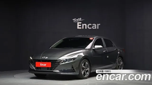 Hyundai Avante (CN7) 2023 Серый из Кореи