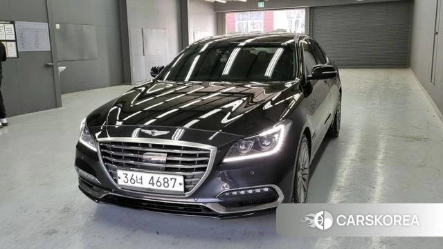 Genesis G80 2018 Черный из Кореи