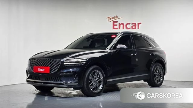 Genesis GV70 2021 Черный из Кореи