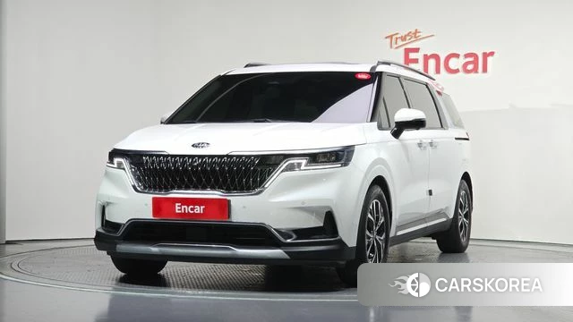 Kia Carnival 4th generation 2020 Белый из Кореи