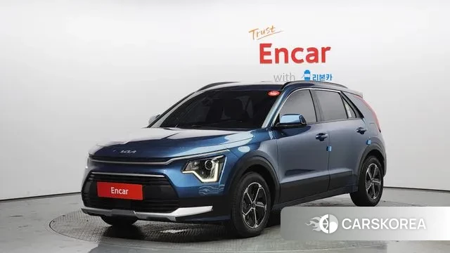 Kia Di Ol Nu Niro 2022 Синий из Кореи