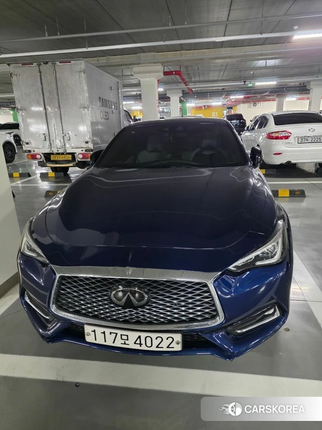 Infiniti Q60 (CV37) 2019 Синий из Кореи