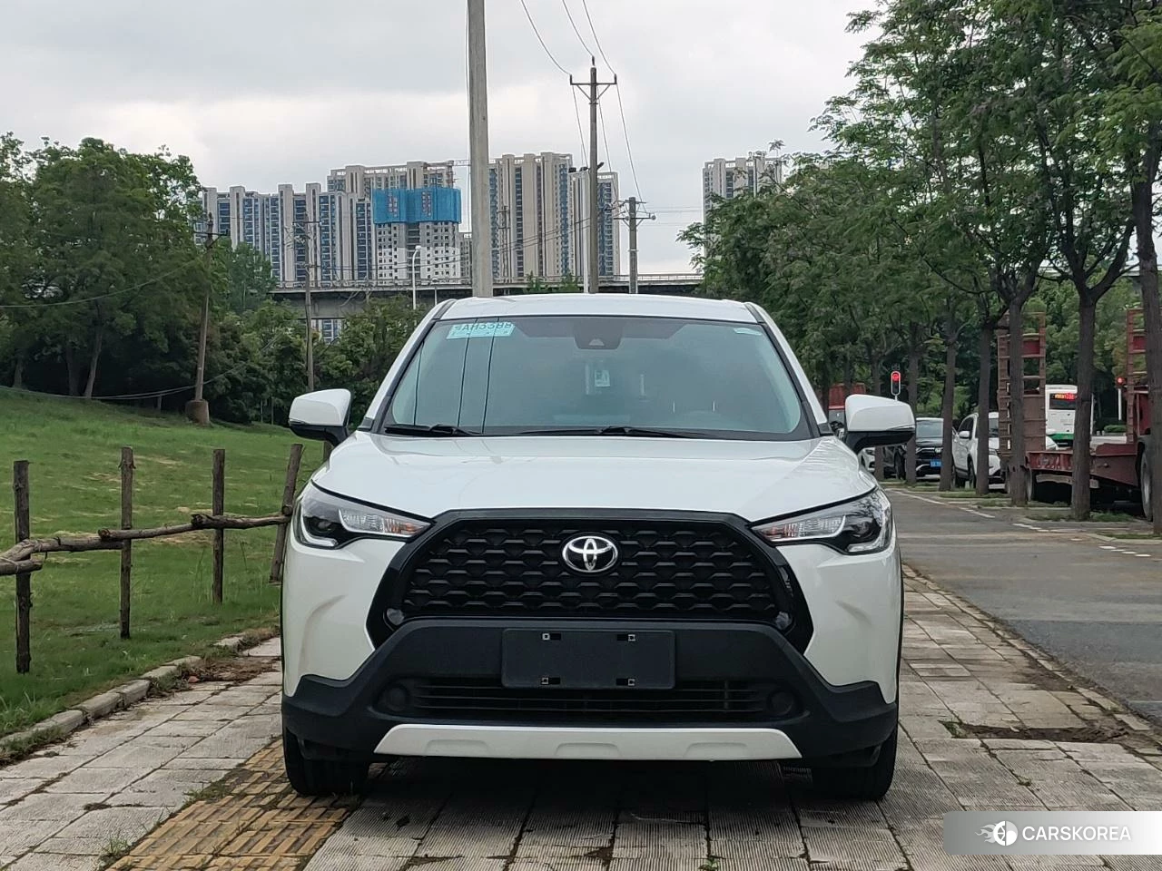 Toyota Corolla 2022 Белый из Китая