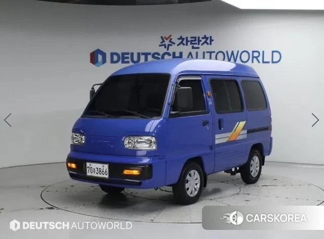 Chevrolet (GM Daewoo) New Damas 2019 Синий из Кореи