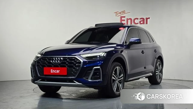 Audi Q5 (FY) 2021 Синий из Кореи