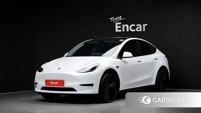 Tesla Model Y 2024 Белый из Кореи