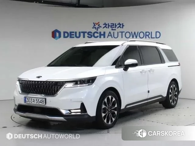 Kia Carnival 4th generation 2020 Белый из Кореи