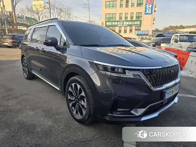 Kia Carnival 4th generation 2020 Серый из Кореи