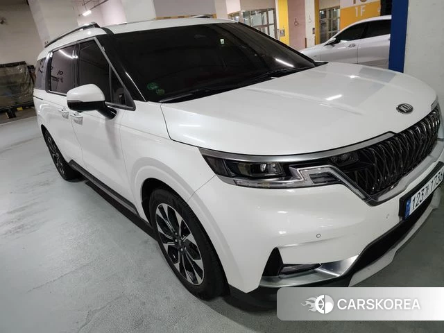 Kia Carnival 4th generation 2021 Белый из Кореи