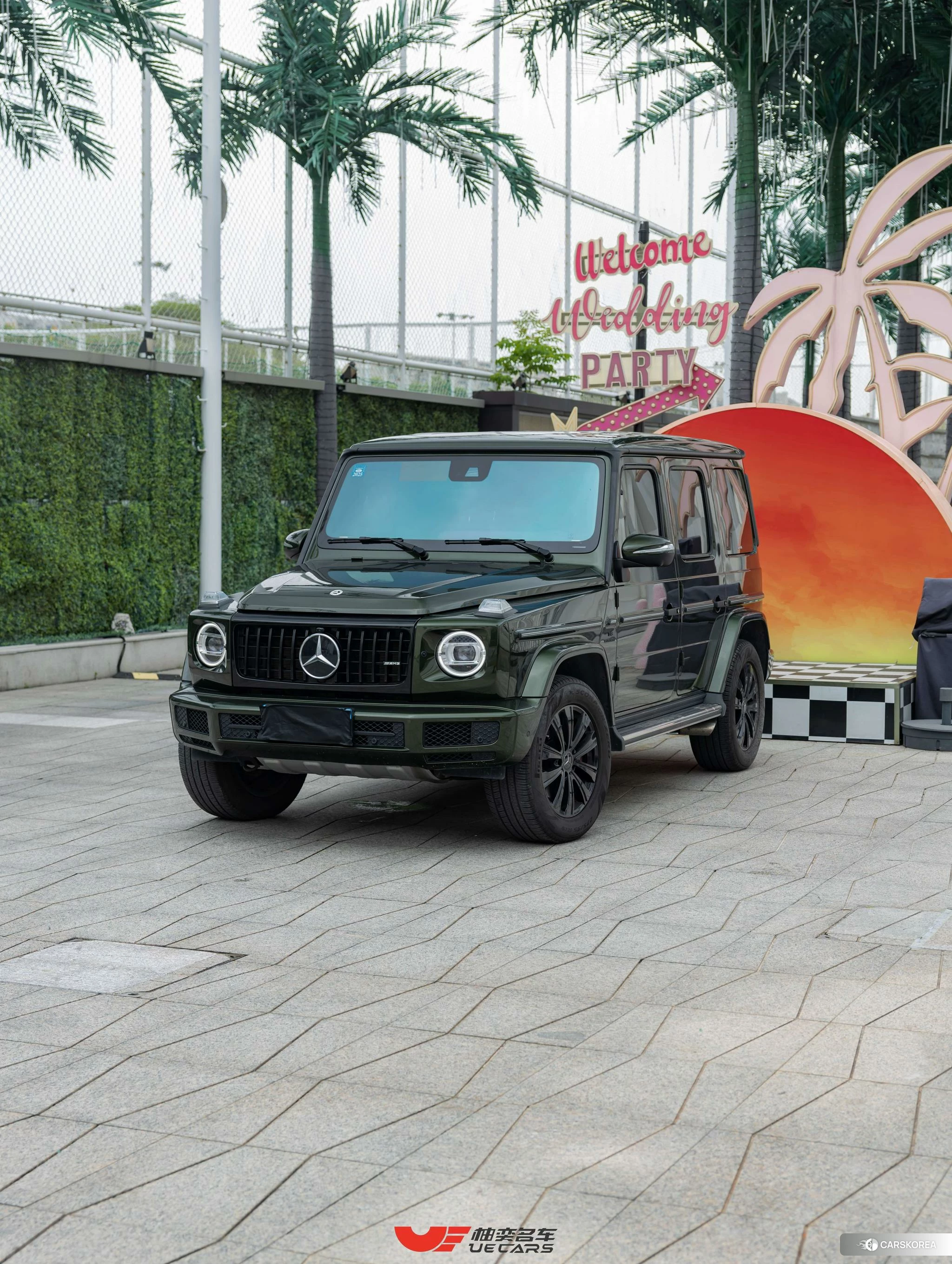 Mercedes-Benz G-class 2021 Зеленый из Китая