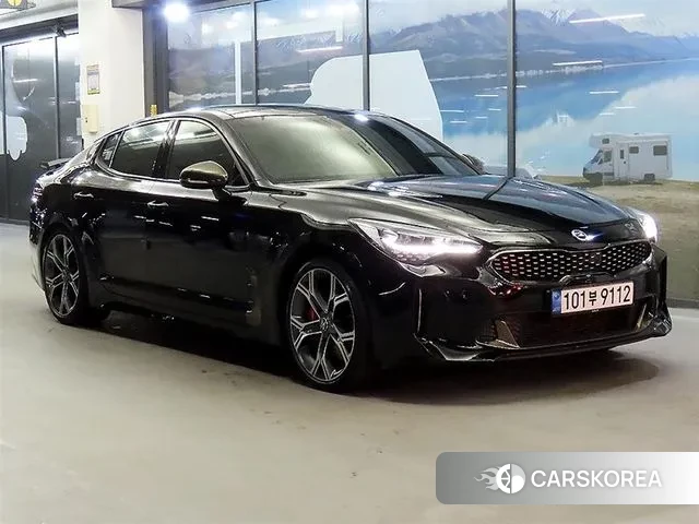 Kia Stinger 2020 Черный из Кореи