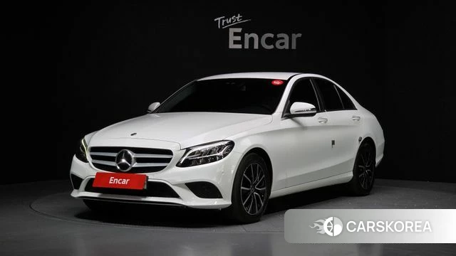 Mercedes-Benz C-Class W205 2020 Белый из Кореи