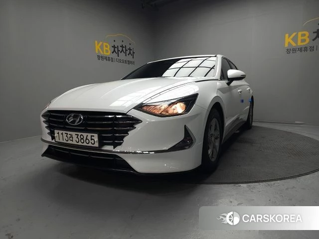 Hyundai Sonata (DN8) 2019 Жемчужный цвет из Кореи