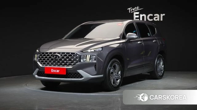 Hyundai The New Santa Fe 2022 Серый из Кореи