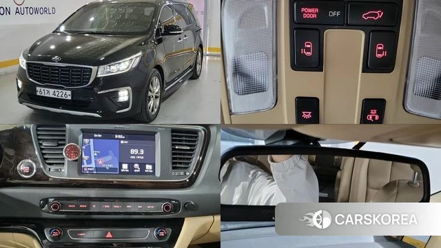 Kia The New Carnival 2019 Черный из Кореи