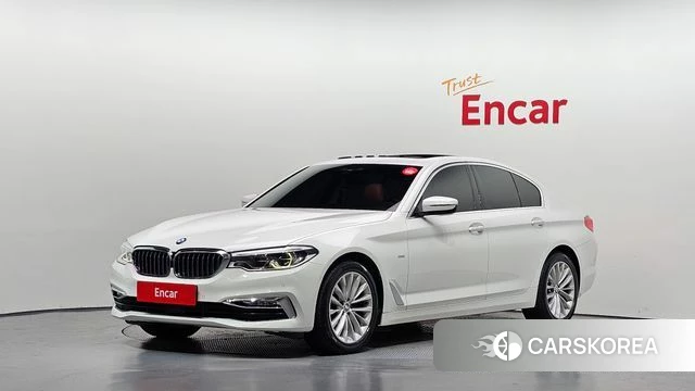 BMW 5 Series (G30) 2018 Белый из Кореи