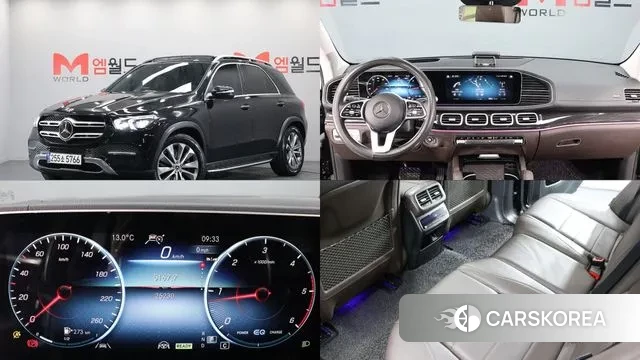 Mercedes-Benz GLE-Class W167 2023 Черный из Кореи