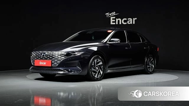 Hyundai The New Grandeur IG Hybrid 2021 Синий из Кореи
