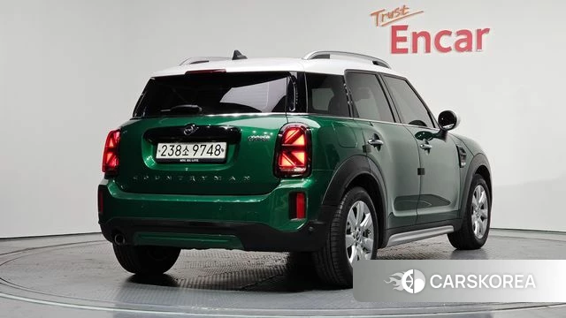 Mini Cooper Countryman 2022 Зеленый из Кореи