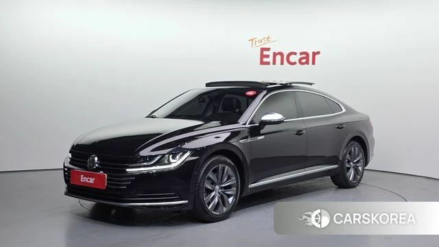 Volkswagen Arteon 2018 Черный из Кореи