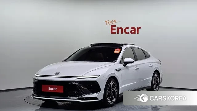 Hyundai Sonata D Edge (DN8) 2023 Белый из Кореи