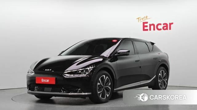 Kia EV6 2023 Черный из Кореи