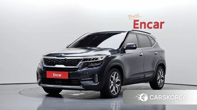 Kia Seltos 2020 Серый из Кореи