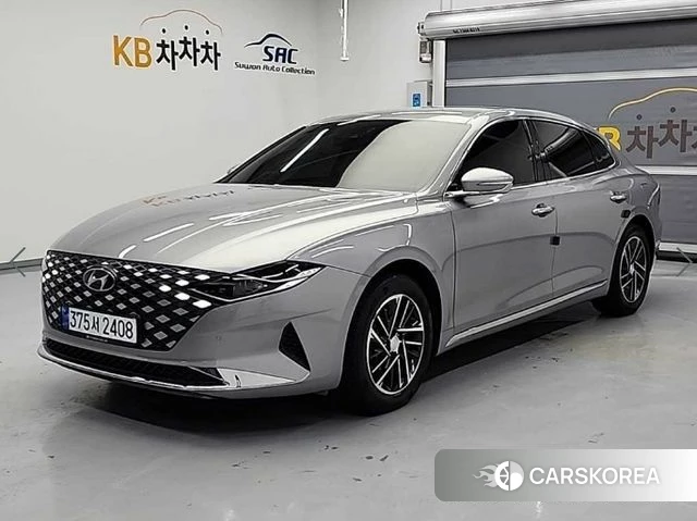 Hyundai The New Grandeur IG 2022 Серебристо-серый из Кореи