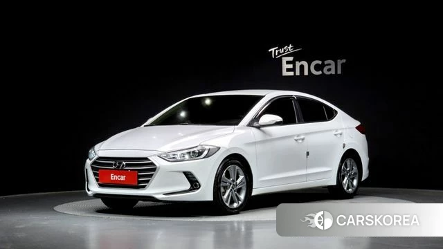 Hyundai Avante AD 2018 Белый из Кореи