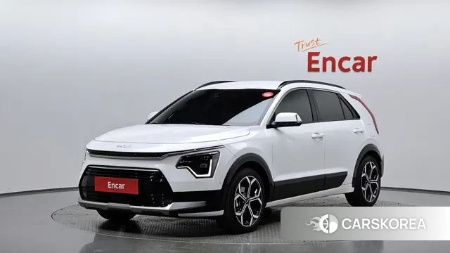 Kia Di Ol Nu Niro 2022 Белый из Кореи