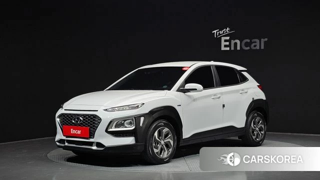 Hyundai Kona Hybrid 2020 Белый из Кореи