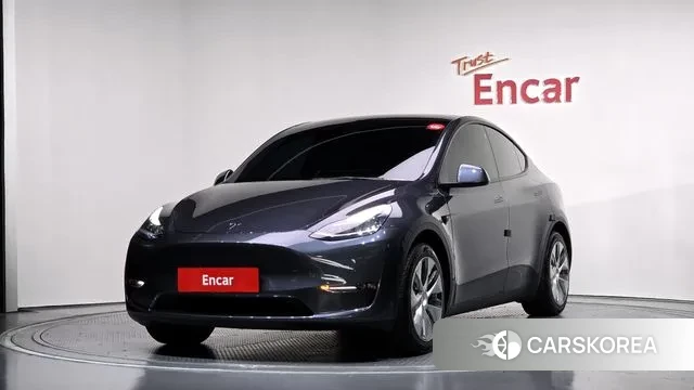 Tesla Model Y 2021 Серый из Кореи