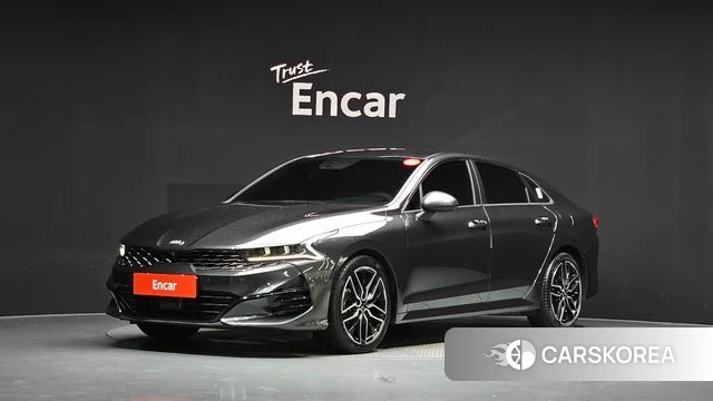 Kia K5 3rd generation 2021 Серый из Кореи