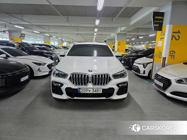 BMW X6 (G06) 2021 Белый из Кореи