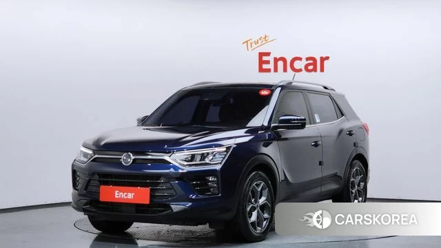 Ssangyong Beautiful Korando 2019 Синий из Кореи