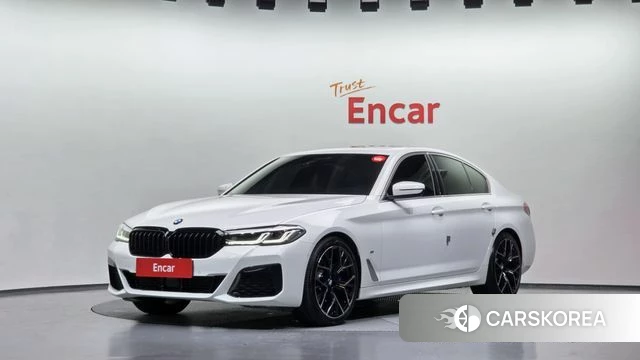BMW 5 Series (G30) 2022 Белый из Кореи