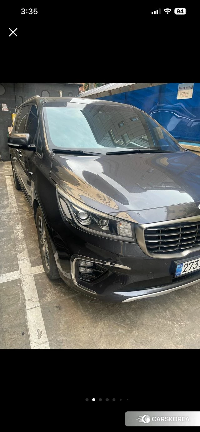 Kia The New Carnival 2018 Серый из Кореи