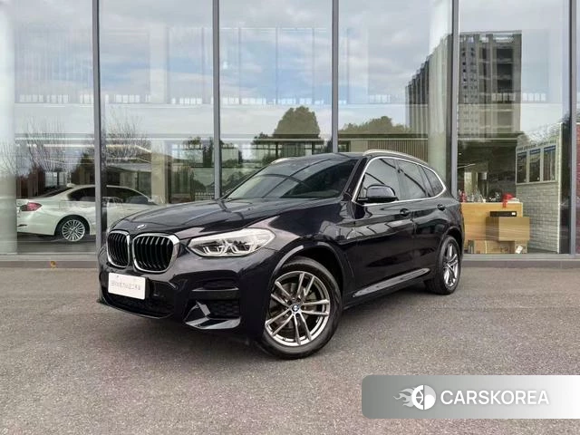 BMW X3 2021 Черный из Китая