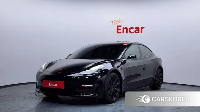 Tesla Model 3 2019 Черный из Кореи