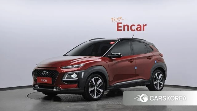 Hyundai Kona 2018 Красный из Кореи