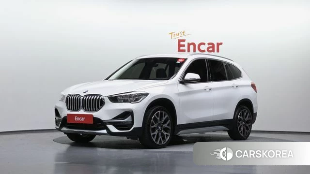 BMW X1 (F48) 2022 Белый из Кореи